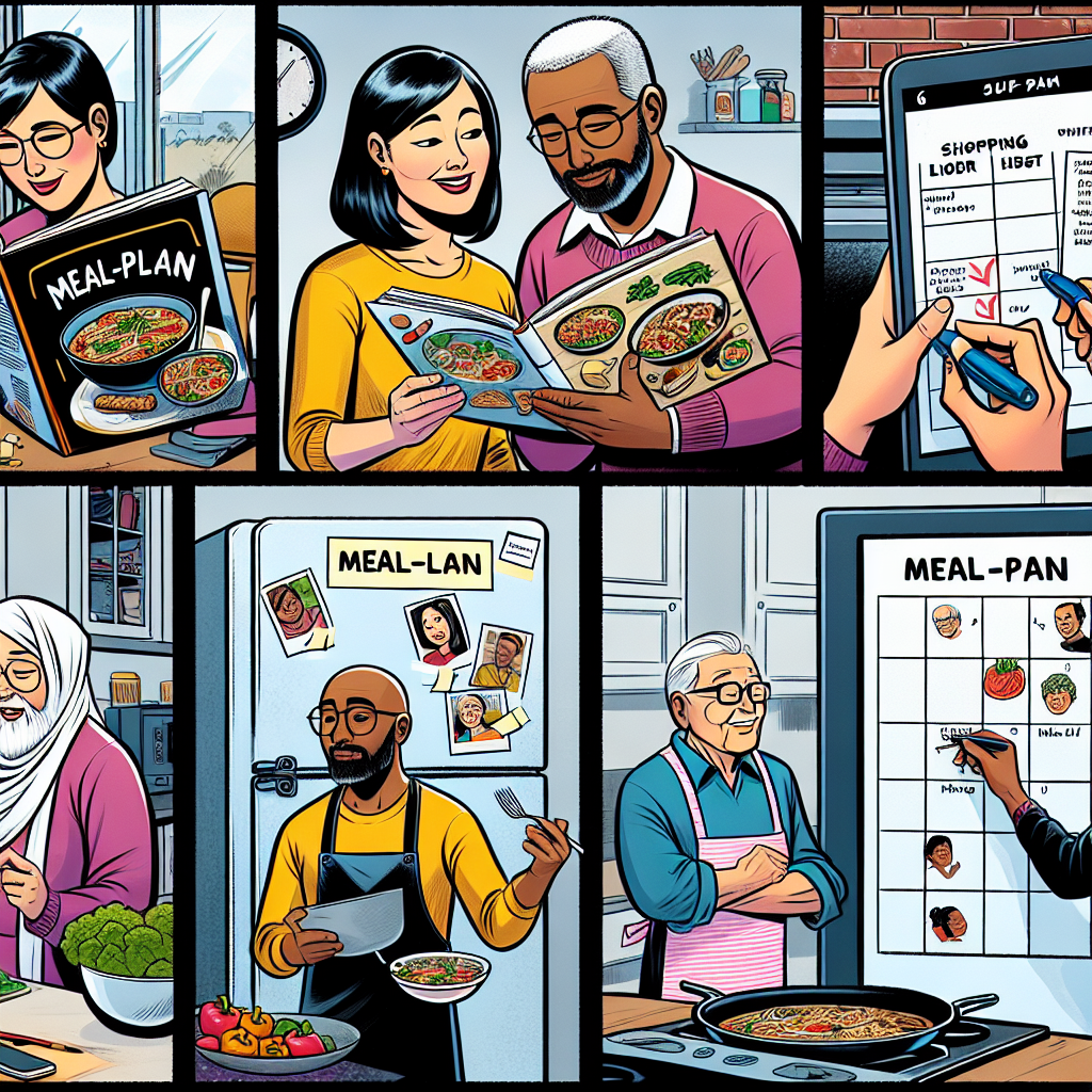 meal-plan step by step guide comic